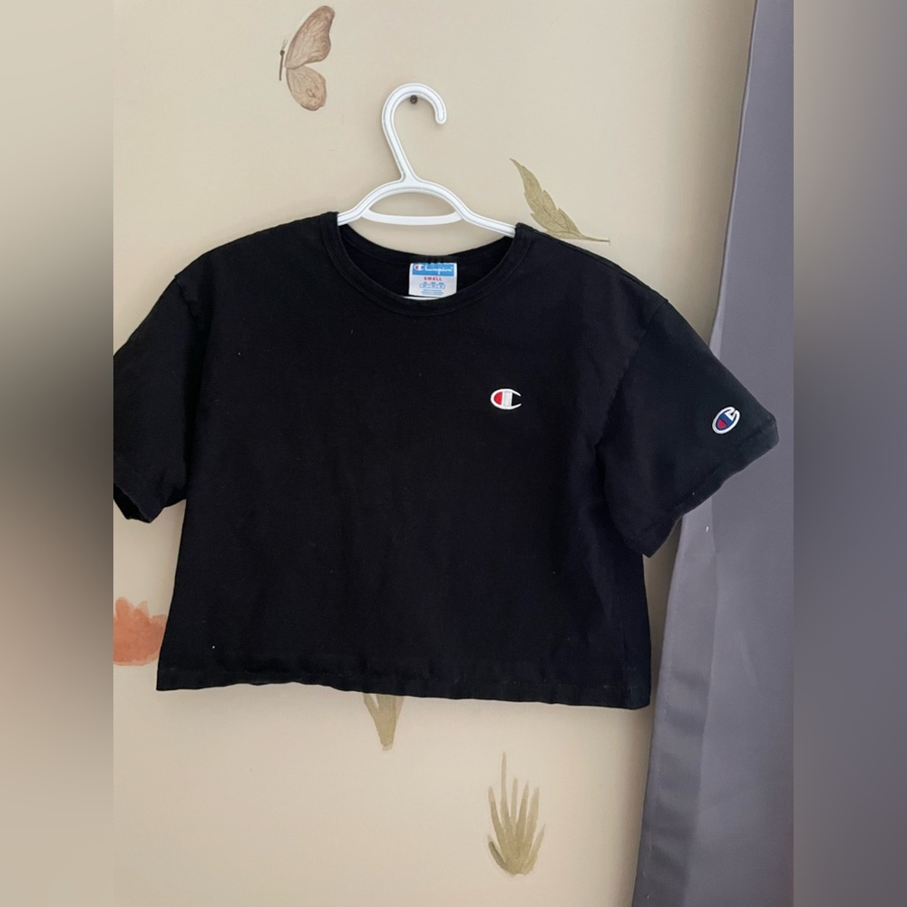 Womens champion crop top size small